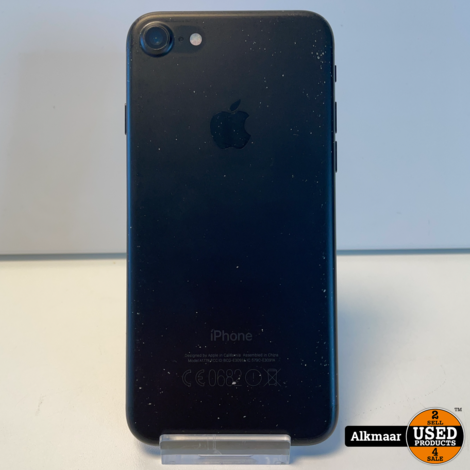 Apple iPhone 7 32GB Zwart  | NIEUWE ACCU | Gebruikt