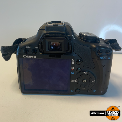 Canon 500D Spiegelreflexcamera + oplader | 2 accu's