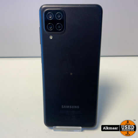 Samsung Galaxy A12 64GB Zwart | NIEUW Scherm!