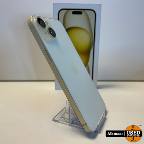 Apple iPhone 15 Plus 128GB Yellow | NIEUWSTAAT!