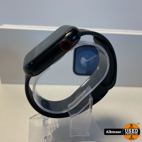 Apple Watch Series 9 45mm Midnight | Cellular | Zeer Nette Staat