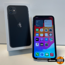 Apple Apple iPhone 11 64GB Zwart | Nette staat