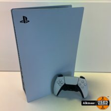 Sony Sony Playstation 5 Digital 825GB Wit + controller | Nette staat