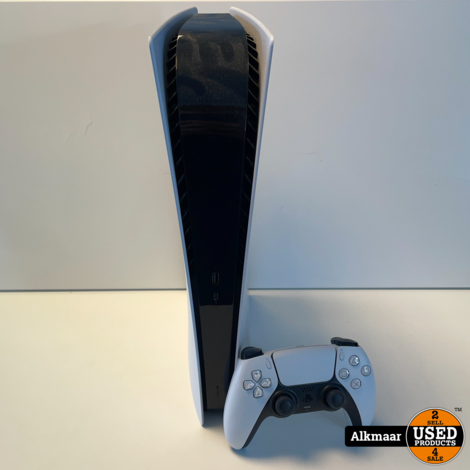 Sony Playstation 5 Digital 825GB Wit + controller | Nette staat