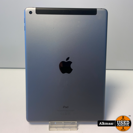 Apple iPad 6e Gen 128GB Space Grey WIFI + 4G | Nette staat!