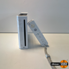 Nintendo Wii Wit Gebruikt + controller