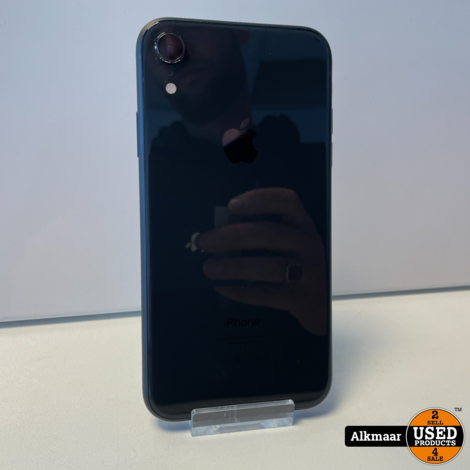 Apple iPhone Xr 64GB Zwart | 91% | Nette staat!
