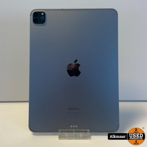 Apple iPad Pro 11 4e Gen 256GB Space Grey + 5G | Compleet in doos