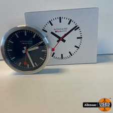 Mondaine M997.MCAL.46SBV - Wandklok - Blauw - 125mm