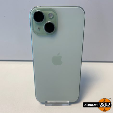 Apple iPhone 15 128GB Groen | 100% | Gebruikt
