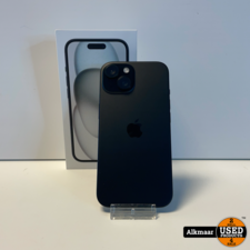 Apple Apple iPhone 15 128GB Zwart | 100% | In Nieuwstaat