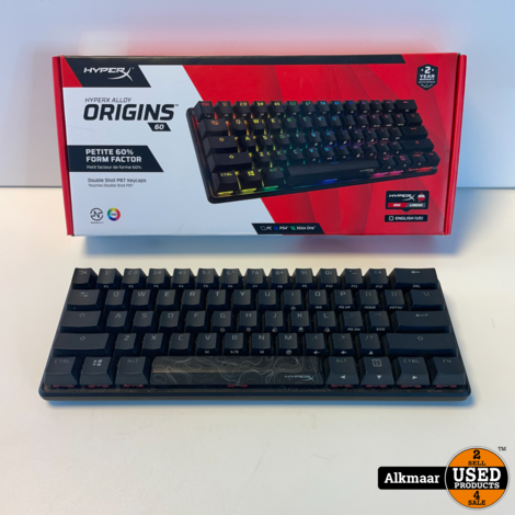 HyperX 60 Alloy Origins Gaming Keyboard | Nette Staat