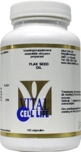 Vital Cell Life Vital Cell Life Flax seed oil 1000 mg (100 caps)