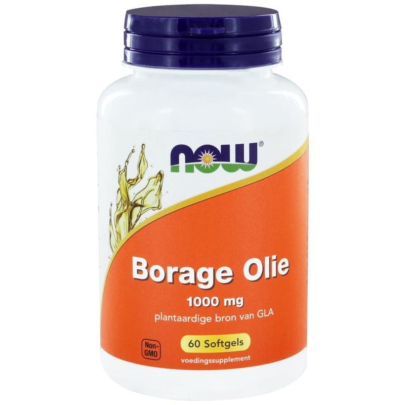 Now NOW Borage oil 1000 mg (60 softgels)