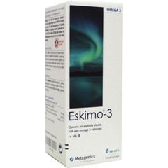 Metagenics Eskimo 3 vloeibaar limoen (105 ml)