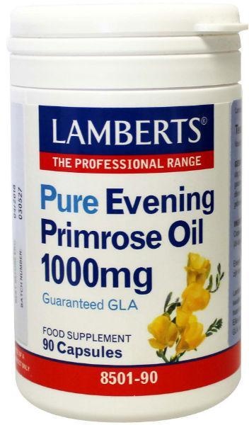 Lamberts Lamberts Teunisbloemolie 1000mg (pure evening primrose) (90 caps)