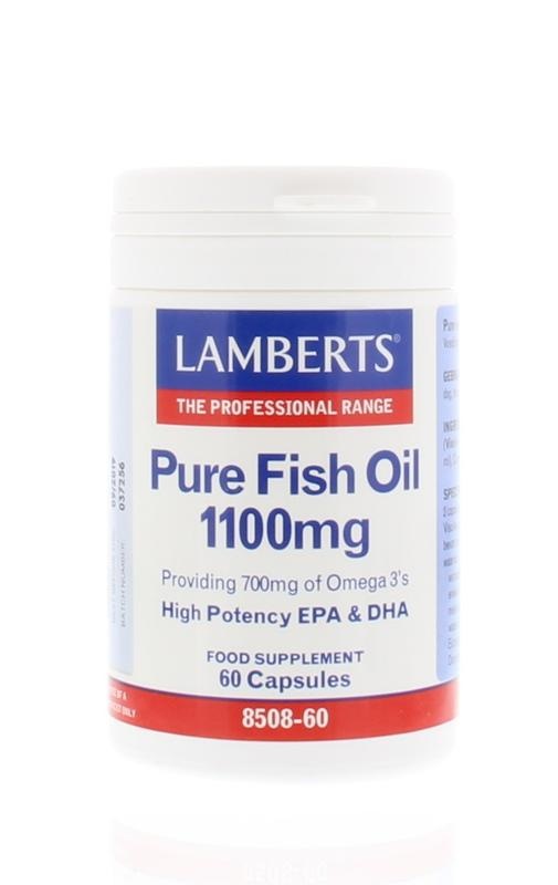 Lamberts Lamberts Pure visolie 1100mg omega 3 (60 caps)