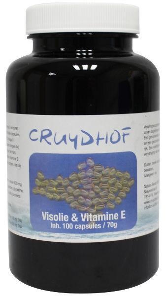 Cruydhof Visolie 500 mg met vit e (100 capsules)