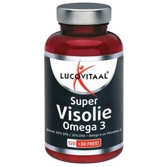 Lucovitaal Super visolie omega 3-6 (150 caps)