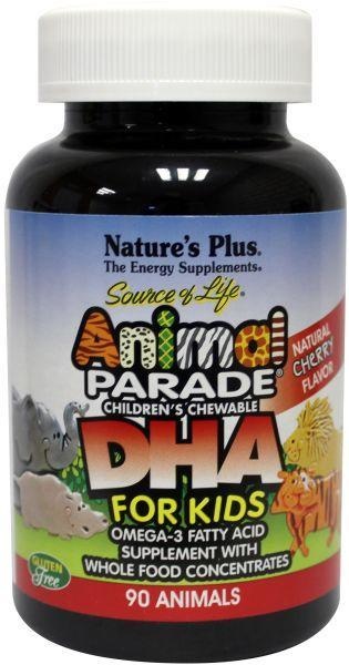 Natures Plus Natures Plus Animal parade omega 3 visolie (90 Kauwtab)