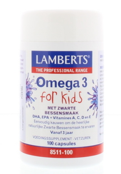 Lamberts Visolie omega 3 for kids (100 Capsules) Lamberts Visolie omega 3 for kids (100 Capsules)