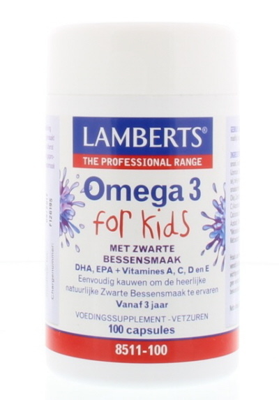 Lamberts Lamberts Visolie omega 3 for kids (100 caps)