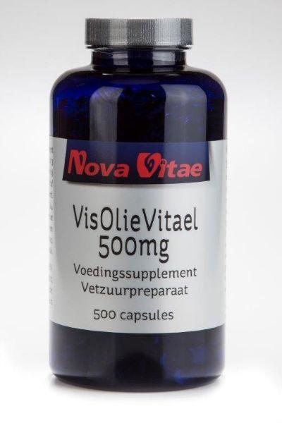 Nova Vitae Nova Vitae Visolie vitael 500 mg (zalmolie) (500 caps)