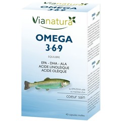 Vianatura Omega 3 6 9 (40 caps)