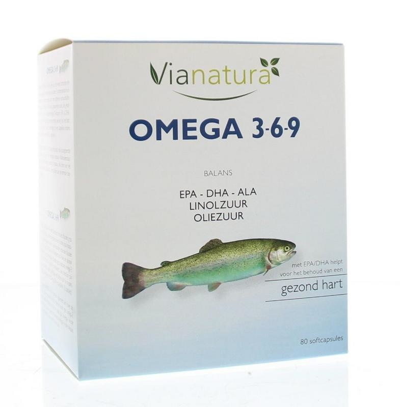 Vianatura Vianatura Omega 3 6 9 (80 caps)