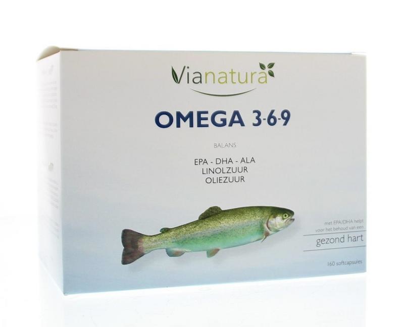 Vianatura Vianatura Omega 3 6 9 (160 caps)