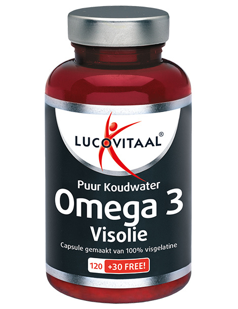 Lucovitaal Lucovitaal Puur omega 3 visolie (150 caps)