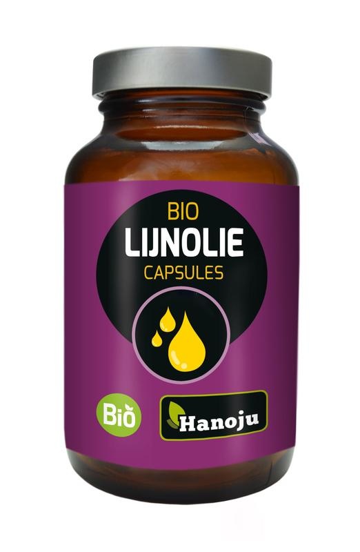 Hanoju Hanoju Lijnolie 270mg bio (120 caps)