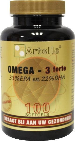 Artelle Artelle Omega 3 forte 1000mg (100 Softgels)