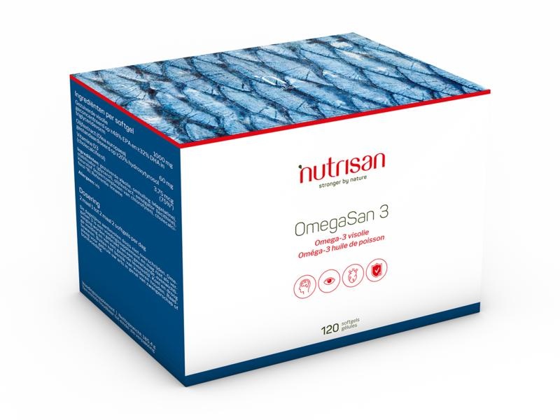 Nutrisan Nutrisan Omegasan 3 (120 Softgels)