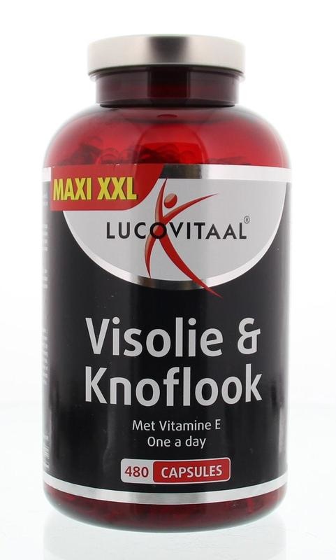Lucovitaal Visolie & knoflook (480 Capsules) Lucovitaal Visolie & knoflook (480 Capsules)