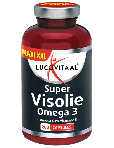 Lucovitaal Lucovitaal Super visolie omega (260 caps)