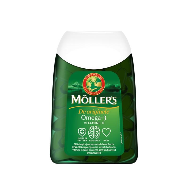 Mollers Omega-3 visoliecapsules (112 Capsules) Mollers Omega-3 visoliecapsules (112 Capsules)