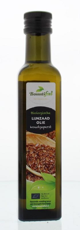 Bountiful Bountiful Lijnzaadolie bio (250 ml)