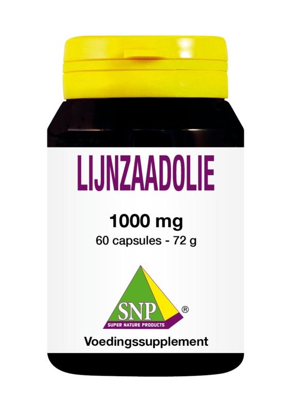 SNP SNP Lijnzaadolie 1000 mg (60 caps)