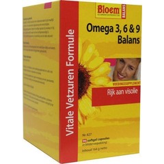 Bloem Omega 3 6 & 9 balans (96 Softgels)