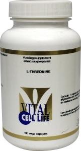 Vital Cell Life Vital Cell Life Threonine 500 mg (100 caps)