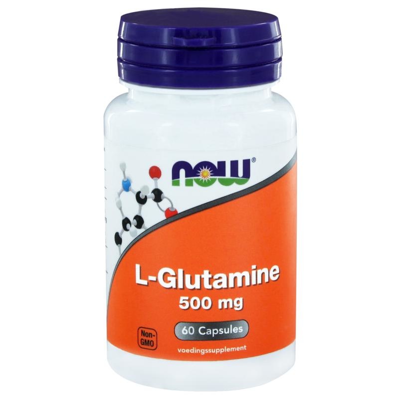 Now NOW L-Glutamine 500 mg (60 vcaps)