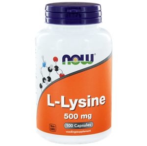 Now NOW L-Lysine 500 mg (100 caps)