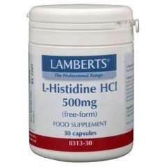 Lamberts L-Histidine 500mg (30 caps)