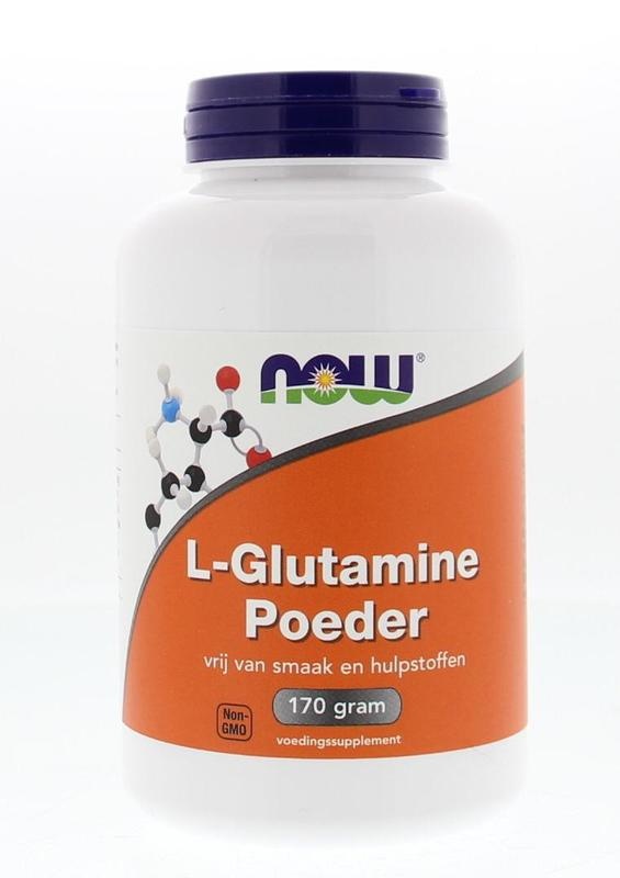 NOW L-Glutamine poeder (170 gr) NOW L-Glutamine poeder (170 gr)