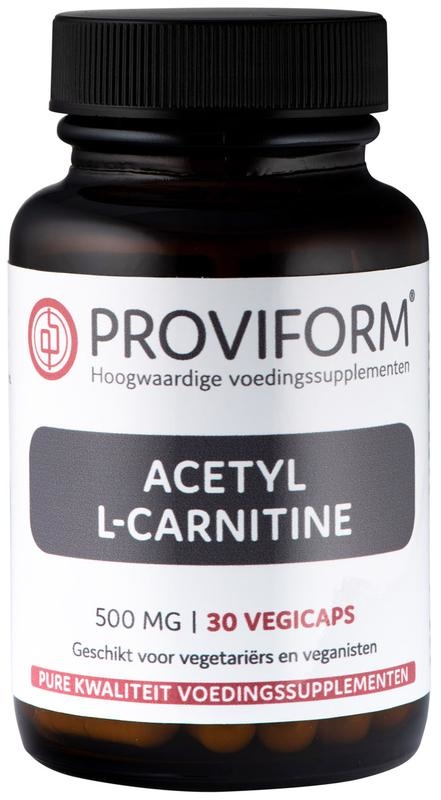 Proviform Proviform Acetyl L-carnitine 500 mg (30 vega caps)