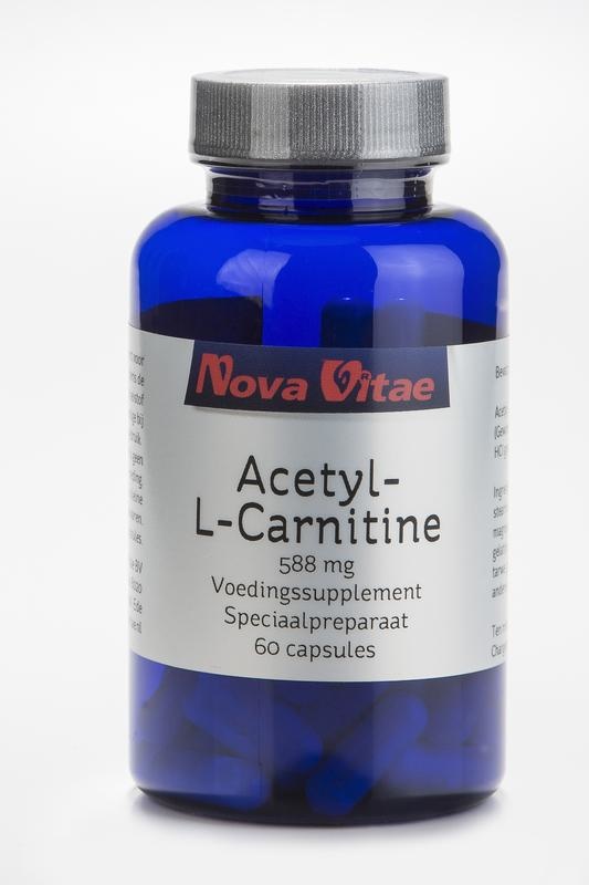 Nova Vitae Nova Vitae Acetyl l carnitine 588 mg (60 caps)