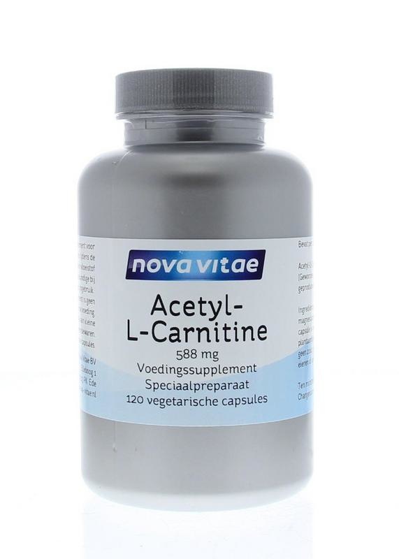Nova Vitae Nova Vitae Acetyl-l-carnitine 588 mg (120 caps)