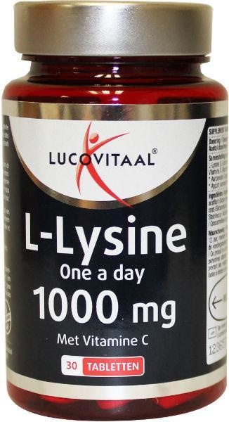 Lucovitaal Lucovitaal L-lysine 1000mg (30 tab)