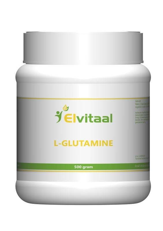 Elvitaal/elvitum L-Glutamine (500 gr) Elvitaal/elvitum L-Glutamine (500 gr)